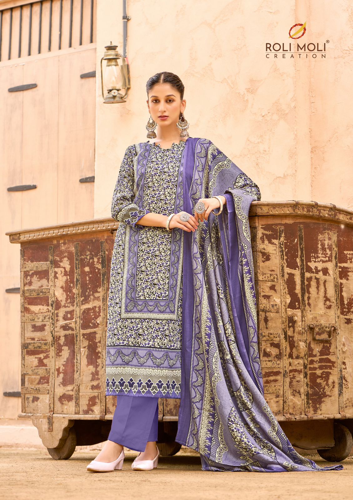 Liyana By Roli Moli Pashmina Dress Material Surat Wholesale Market