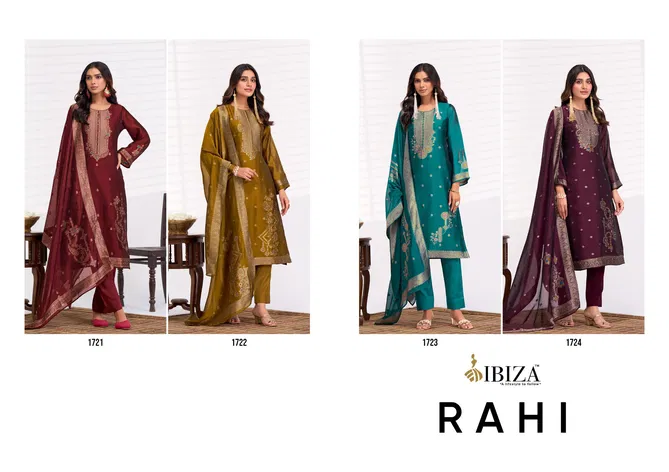 Rahi By Ibiza Banglory Silk Designer Salwar Kameez Wholesale Market In Surat