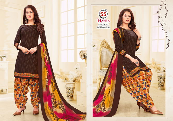 Nayra 3 Latest Designer casual Regular Wear Printed Pure Cotton Collection
