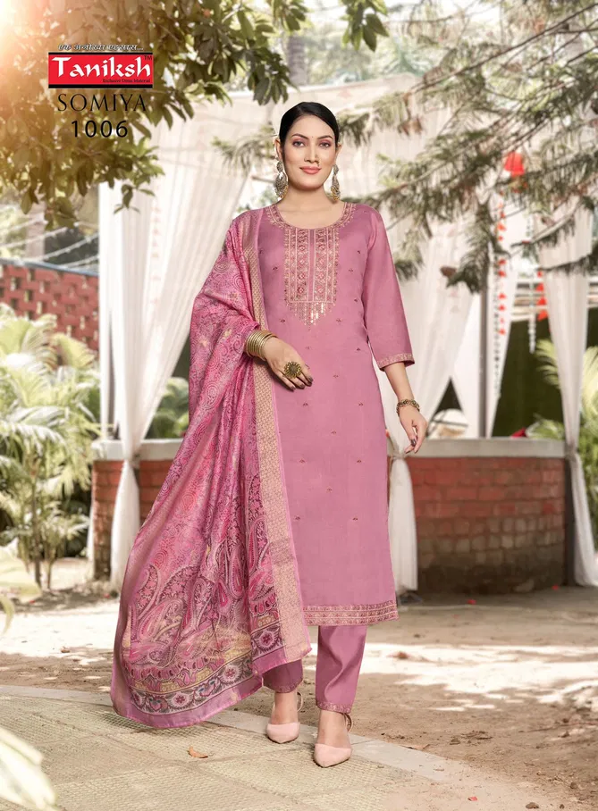 Somiya Vol 1 By Taniksh Kurti With Bottom Dupatta Wholesalers In Delhi