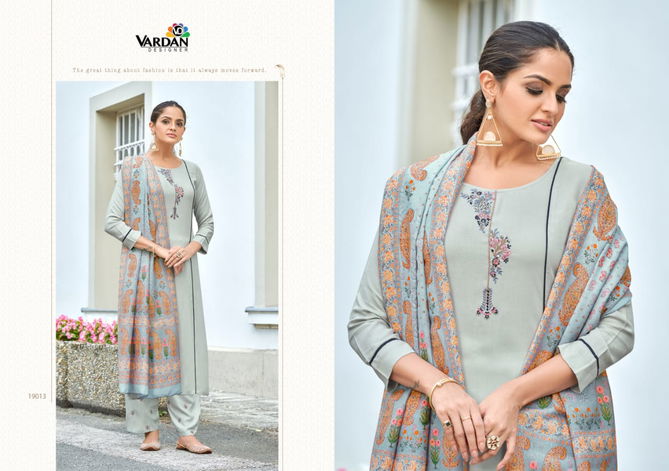 Meera Vol 1 By Vardan Designer 19011 Series Surat Kurti With Bottom Dupatta Wholesale Market