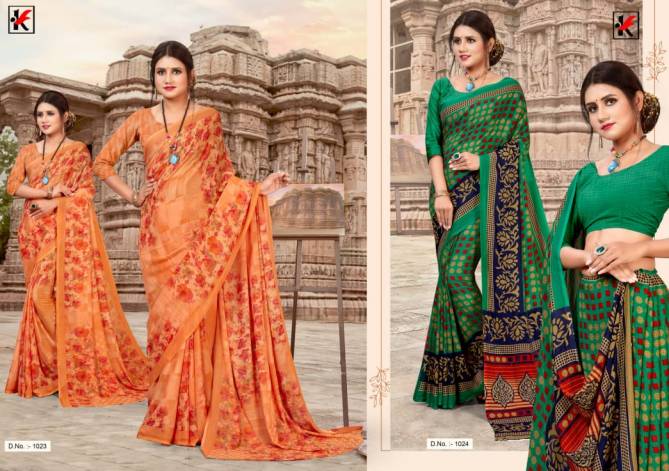 Jackpot 91 Renial Latest Fancy Designer Regular Casual Wear Printed Saree Collection
