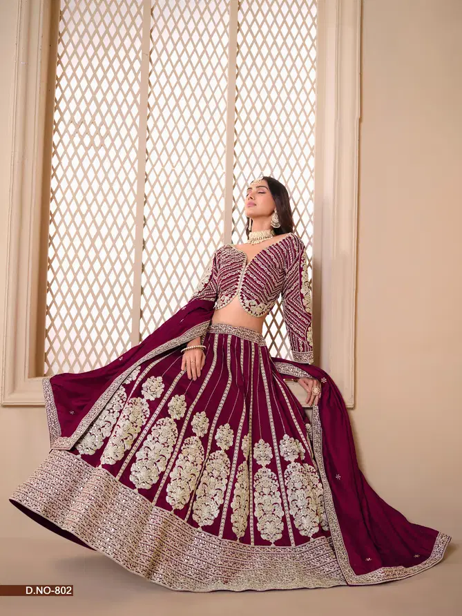 Mehvish Vol 8 Shimmer Art Silk Designer Lehenga Choli Wholesale In India