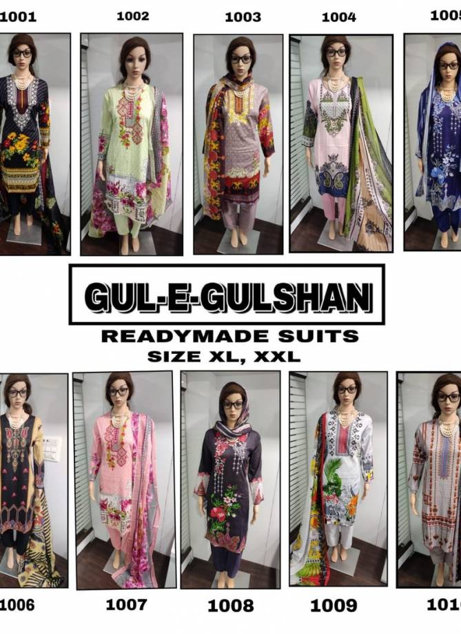 Gul e Gulshan Latest Readymade Designer Printed Salwar Suit Collection 