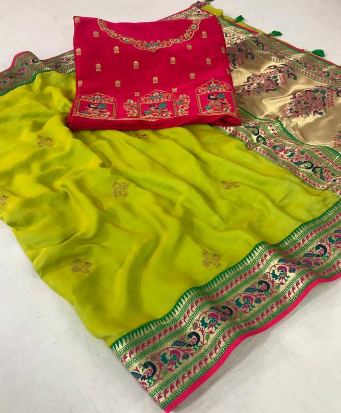 Kimora 1317 And 1102 Hit Designer Pure Silk Festive Wear Latest Saree Collection

