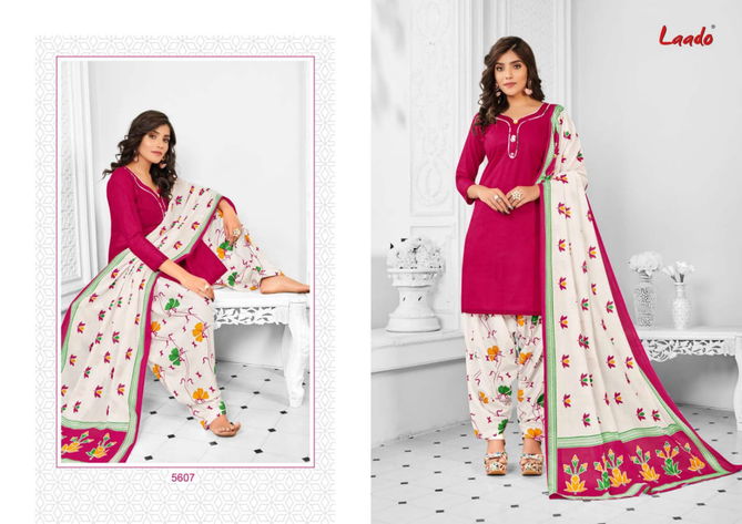 Laado 56 Latest Fancy Regular Casual Wear Designer Printed Cotton Collection
