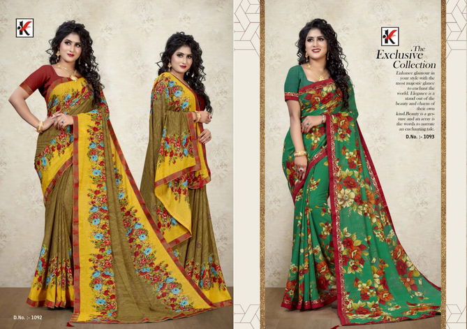 Nalika 51 Rennial Printed Regular Wear Designer Saree Collection
