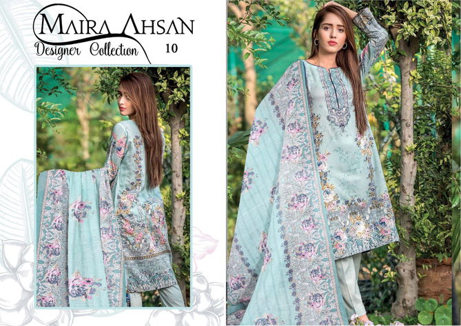 Maira Ahsan Designer Collection 1 Fancy Designer Casual Wear  Karachi Dress Material Collection
