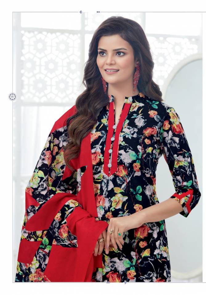 Mfc Pashmina 11 Latest Printed Designer Casual Wear Pure Cotton Printed Dress Material Collection 