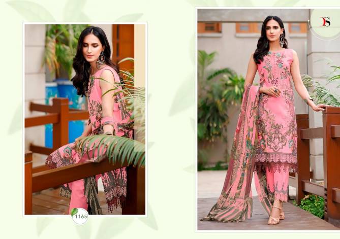 Deepsy Firdouse Urbane 5 Casual Wear Pure Cotton Print Embroidery Pakistani Salwar Kameez Collection
