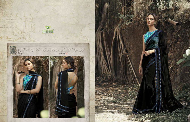 Sanskar Madhubala Exclusive Wear Georgette Stylish Latest Saree Collection