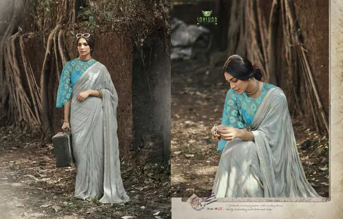 Sanskar Madhubala Exclusive Wear Georgette Stylish Latest Saree Collection