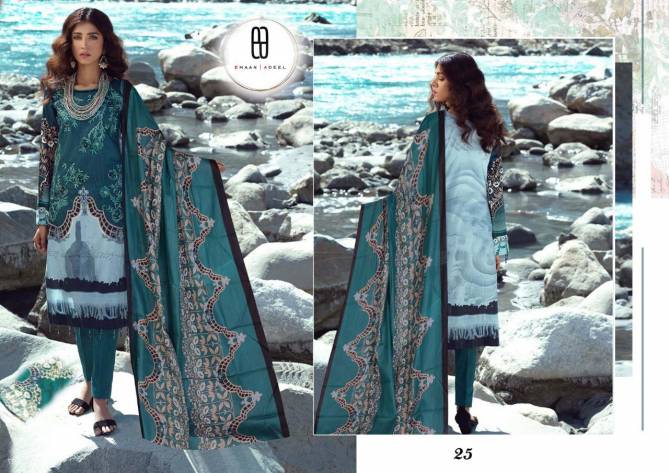 Te Karachi 2 Pure Lawn Cotton Casual Wear Printed Dress Material