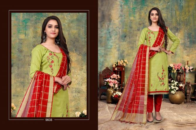Sonika Party Wear Designer Hand Worked Latest Drees Material Collection