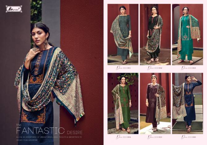 Kesar Isra Pure Viscos Pashmina Festive Wear Dress Material Collection