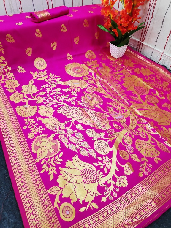 Maahi 41 Party Wear Banarasi Silk Latest Designer Saree Collection