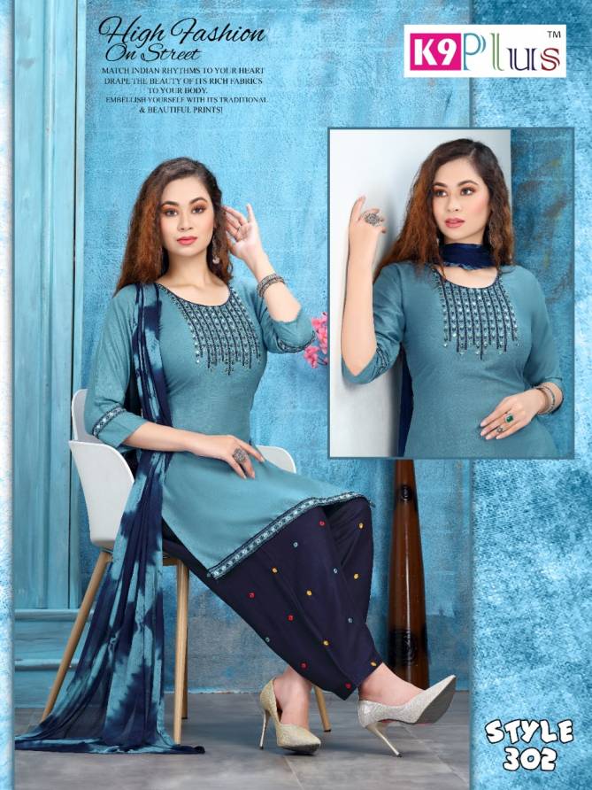 K9 Plus Glamour Fancy Ethnic Daily Wear Rayon Ready Made Collection