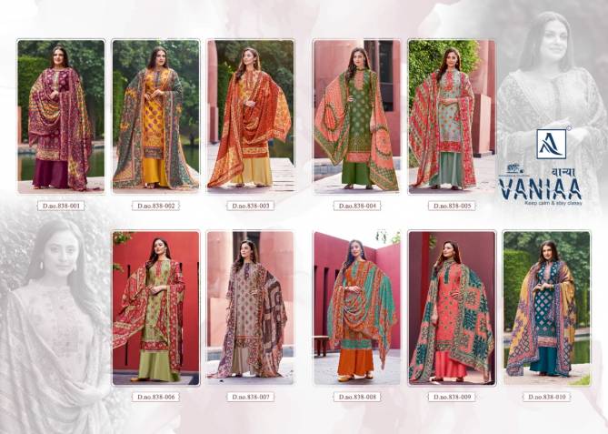Alok Vaniaa Winter Casual Wear Latest Designer Wool Pashmina collection