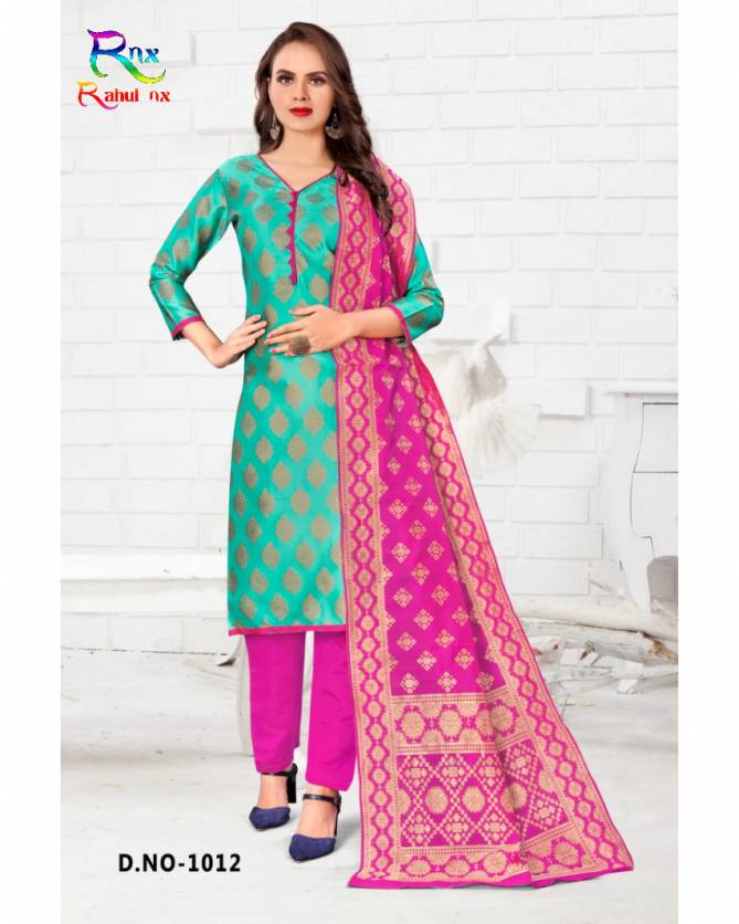 Banarashi 1011 And 1018 Designer Casual Wear Fancy Dress Material Collection