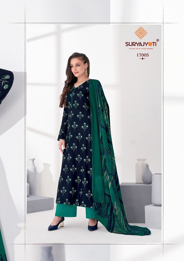 Suryajyoti Princess 17 Pure Rayon Printed Casual Wear  Designer Dress Material Collection