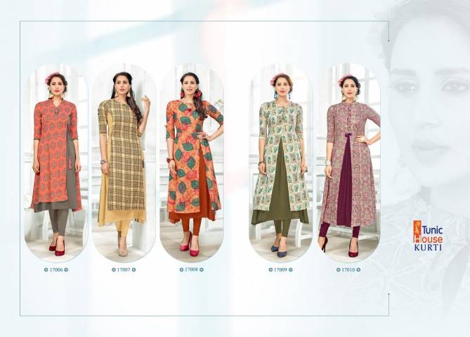 Tunic House Rukshar 2 Viscose Designer Ethnic Wear Latest Kurti Collection