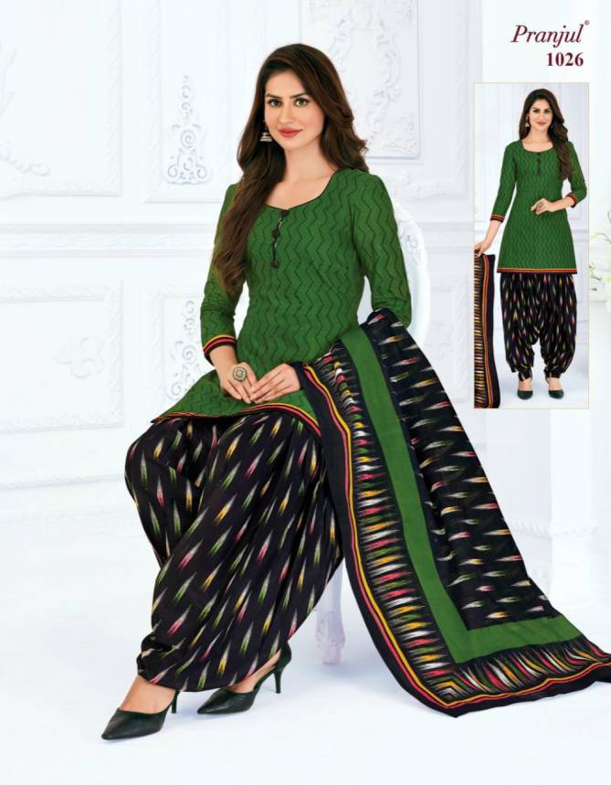 Pranjul Priyanka 10 Regular Wear Cotton Printed Designer Ready Made Dress Collection