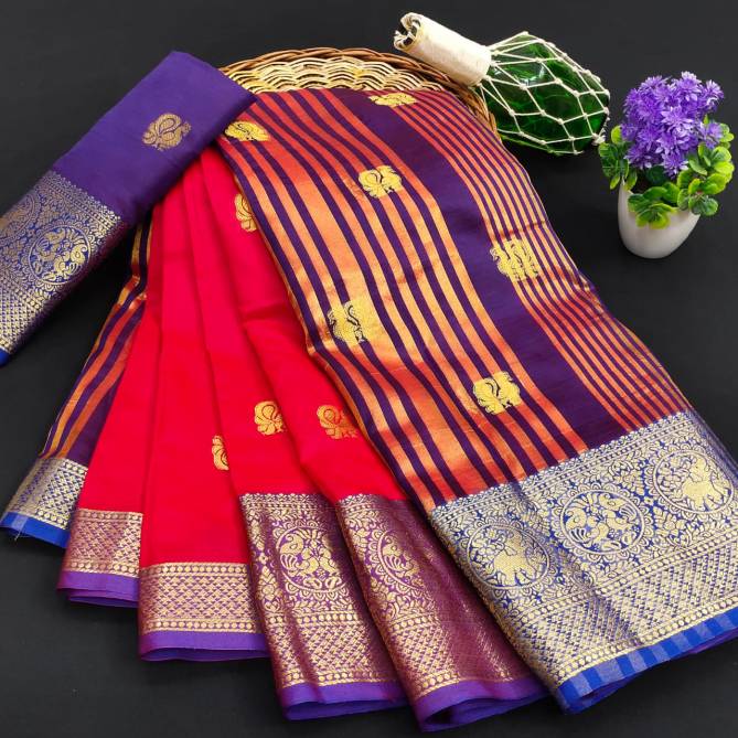 Meera 35 Party Wear Banarasi Silk Printed Designer Saree Collection