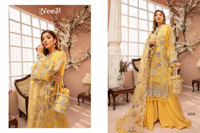 Noor Guzarish 2 Georgette Festive Wear Heavy Pakistani Salwar Kameez Collection