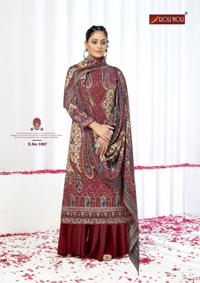 Roli Moli Elite Winter Ethnic Wear Pashmina Printed Designer  Collection