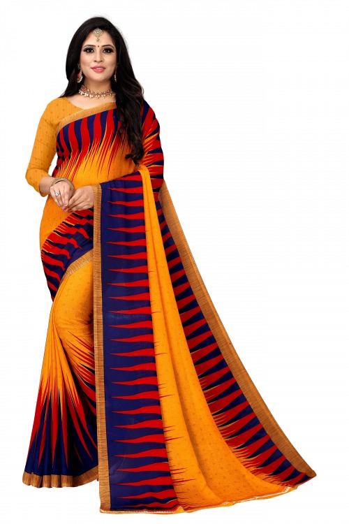 Suhani Polyester Nx Casual Daily Wear Printed Designer Saree Collection
