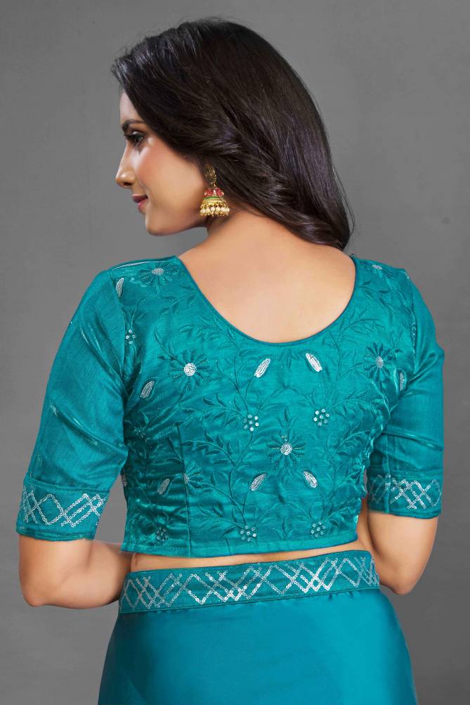 S 2042 Festive Party Wear Satin Silk Fancy Designer Saree Collection
