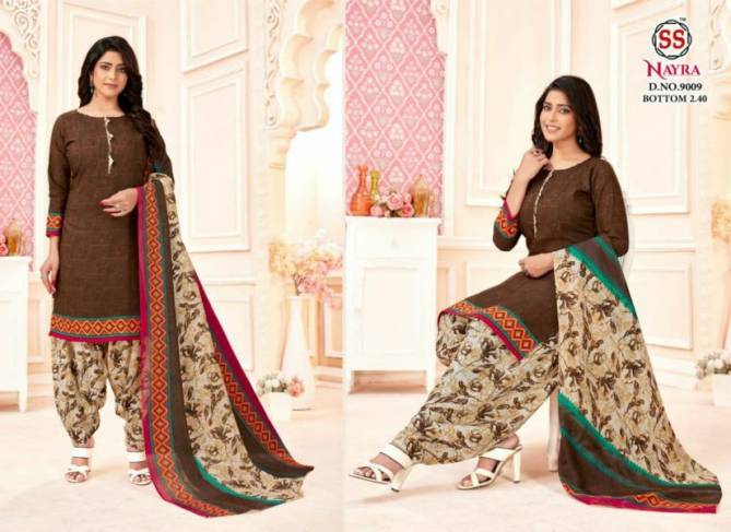 Ss Nayra 9 Regular Wear Cotton Printed Designer Dress Material