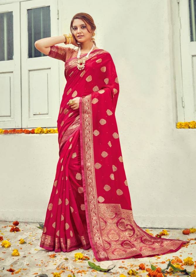 Sangam Korvai Cotton Handloom Festive Wear Fancy Designer Sarees Collection
