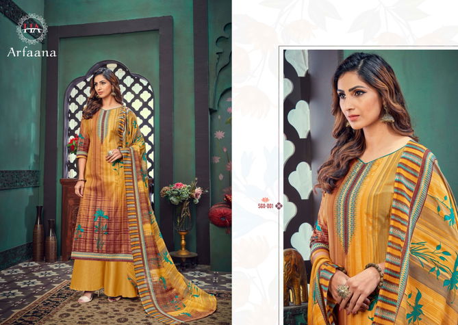 Harshit Arfaana Latest Fancy Regular Wear Digital Printed Designer Cotton Dress Material Collection