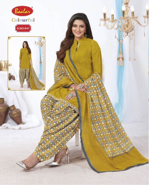 Baalar Colourful Nx 9 Readymade Casual Wear Cotton Salwar Suit Collection 