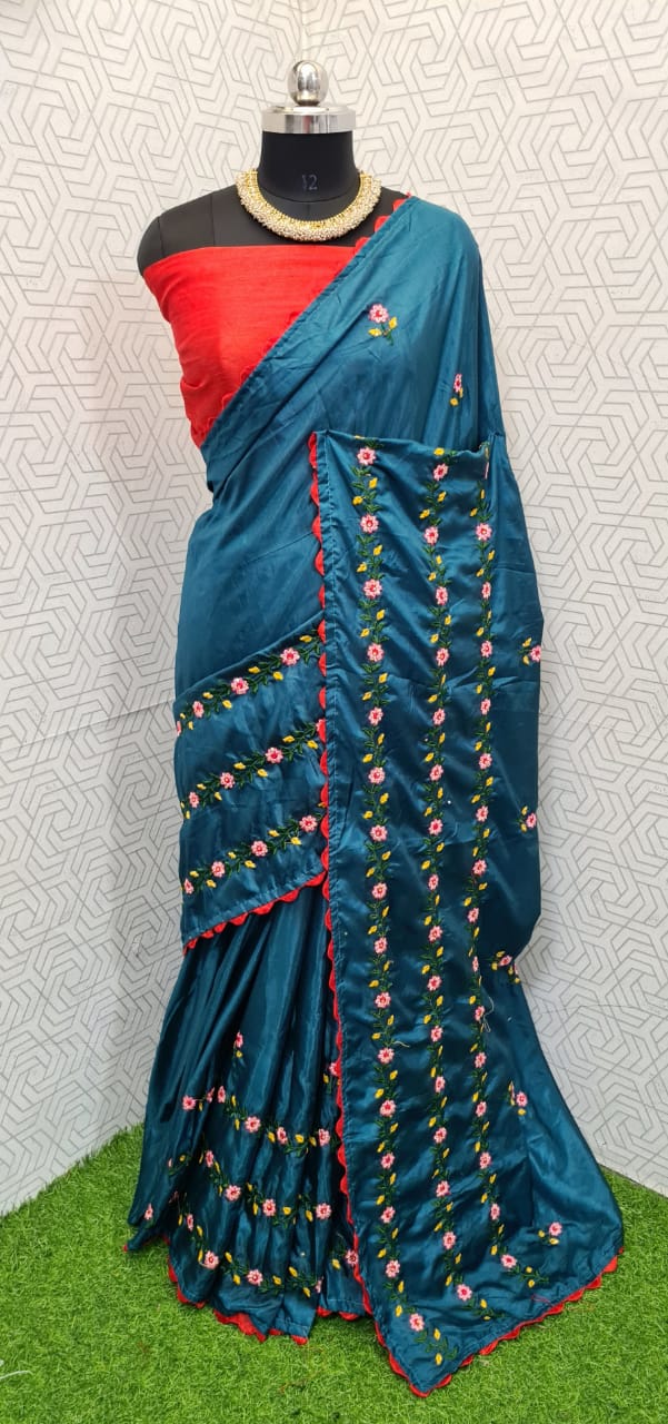 Mahek 48 Fancy Festive Wear Designer Dhola Silk Latest Saree Collection