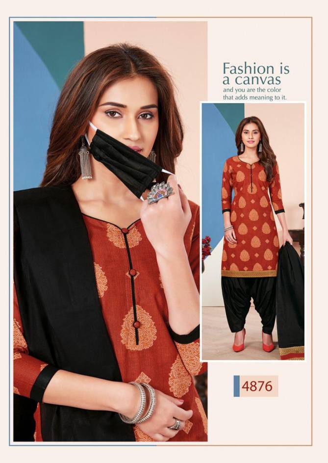 Aarvi Fashion Super Patiyala 3 Cotton Designer Kurtis With Bottom Ready Made Collection