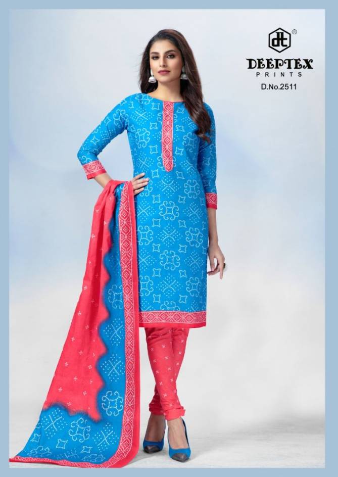  Deeptex Classic Chunaris 25 Latest Casual Wear Printed Cotton Dress Material