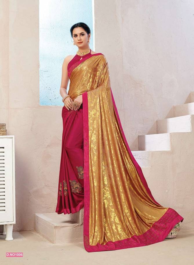 Kalista Kitty Party Wear Designer Vichitra Silk Fancy Latest Saree Collection