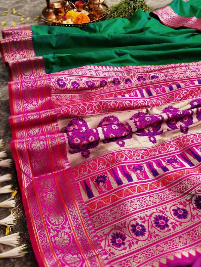 Meera 45 Party Wear Heavy Latest Designer Banarasi Silk Fancy Saree Collection