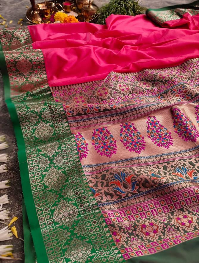 Meera 45 Party Wear Heavy Latest Designer Banarasi Silk Fancy Saree Collection
