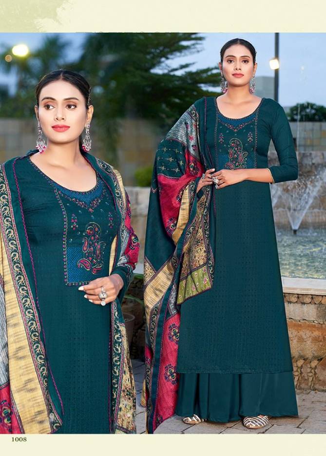 Roli Moli Kaushiki Exclusive Casual Wear Printed Pashmina Designer Dress Material Collection