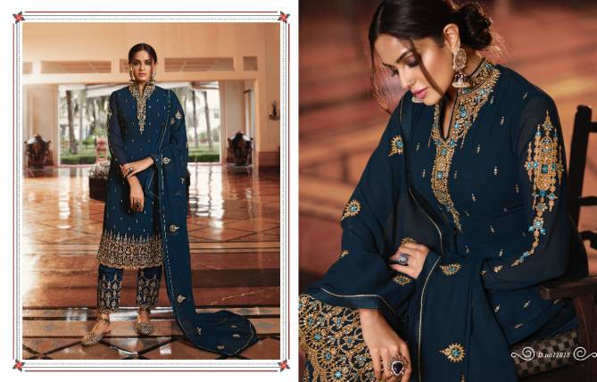 ZISA EVERY DAY VOL-65 Latest Designer Fancy Heavy Wedding Wear Georgette Embroidery Work Salwar Kameez Collection