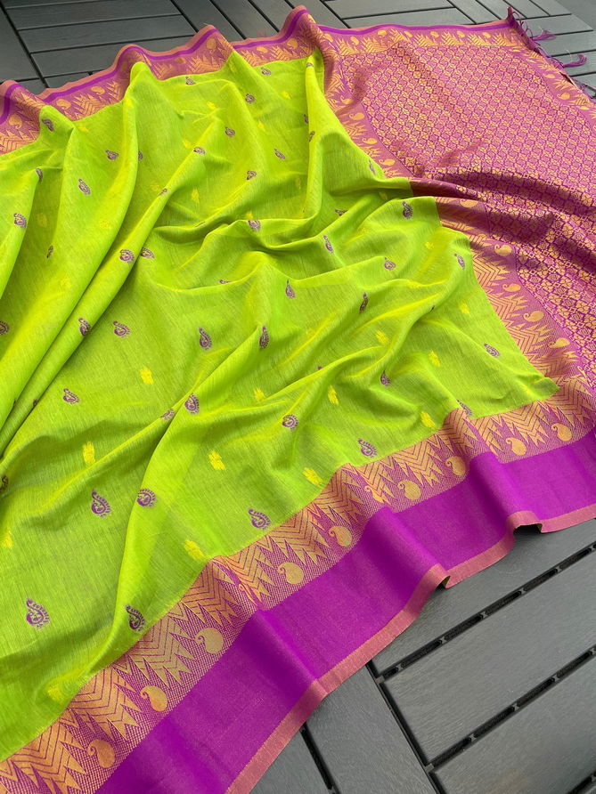 Psw The kalyani Cottan 2 Sarees Wholesale Suppliers in Mumabi