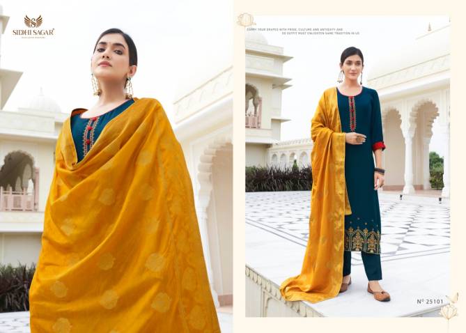 Siddhi Sagar Trishika Exclusive Winter Festive Wear Designer Heavy Pashmina Collection