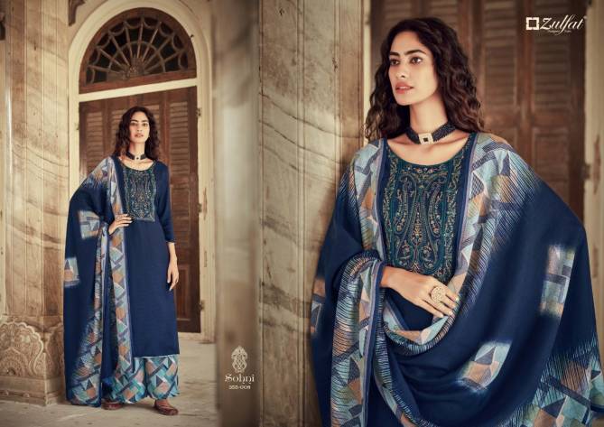 Zulfat Sohni 3 Exclusive Casual Wear Pashmina Designer Fancy Dress Material Collection