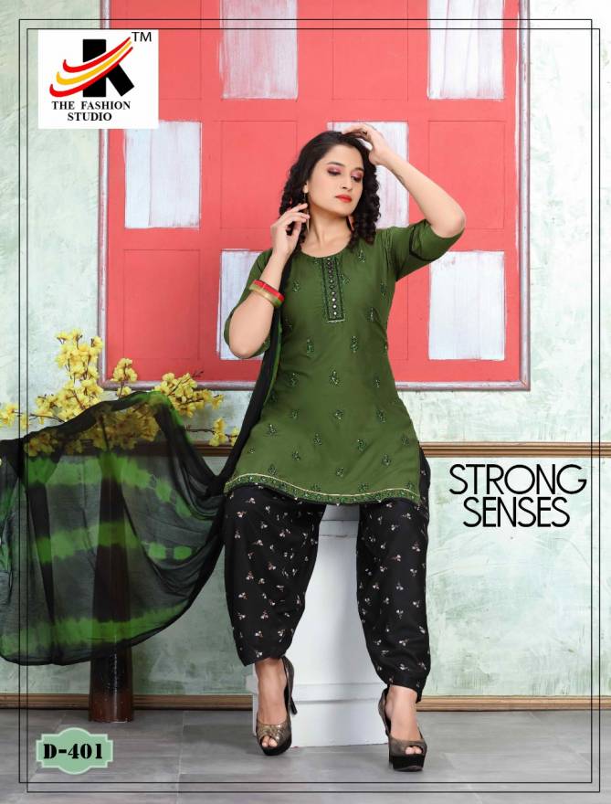 Trendy Zarina Latest Fancy Designer Regular Casual Wear Printed Rayon Readymade Salwar Suit Collection
