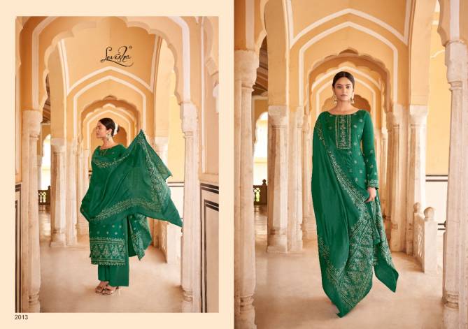 Levisha Alisa Winter Ethnic Wear Designer Dress Material Pashmina Collection