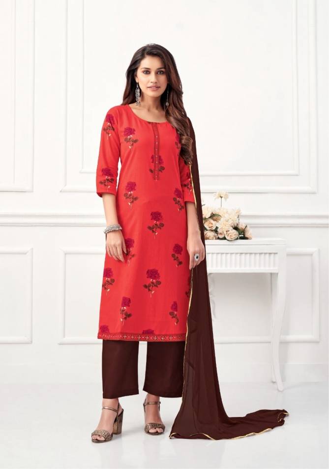 Suryajyoti Keesha 1 Designer Casual Wear Printed Dress Material Collection