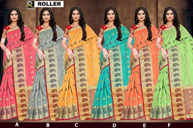 Ronisha Roller Latest Casual Wear Soft Cotton Designer Fancy Saree Collection